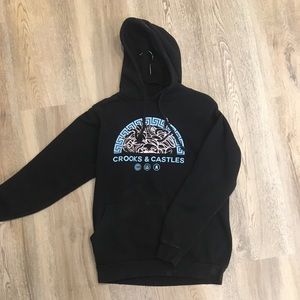 black crooks and castle hoodie
